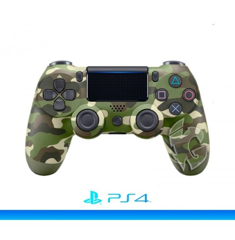 Беспроводной контроллер для Sony PS4 v2 (Green Camouflage)